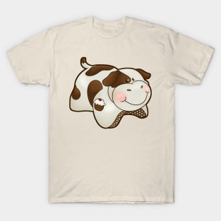 Chocolate Scented Cow Pillow Design T-Shirt